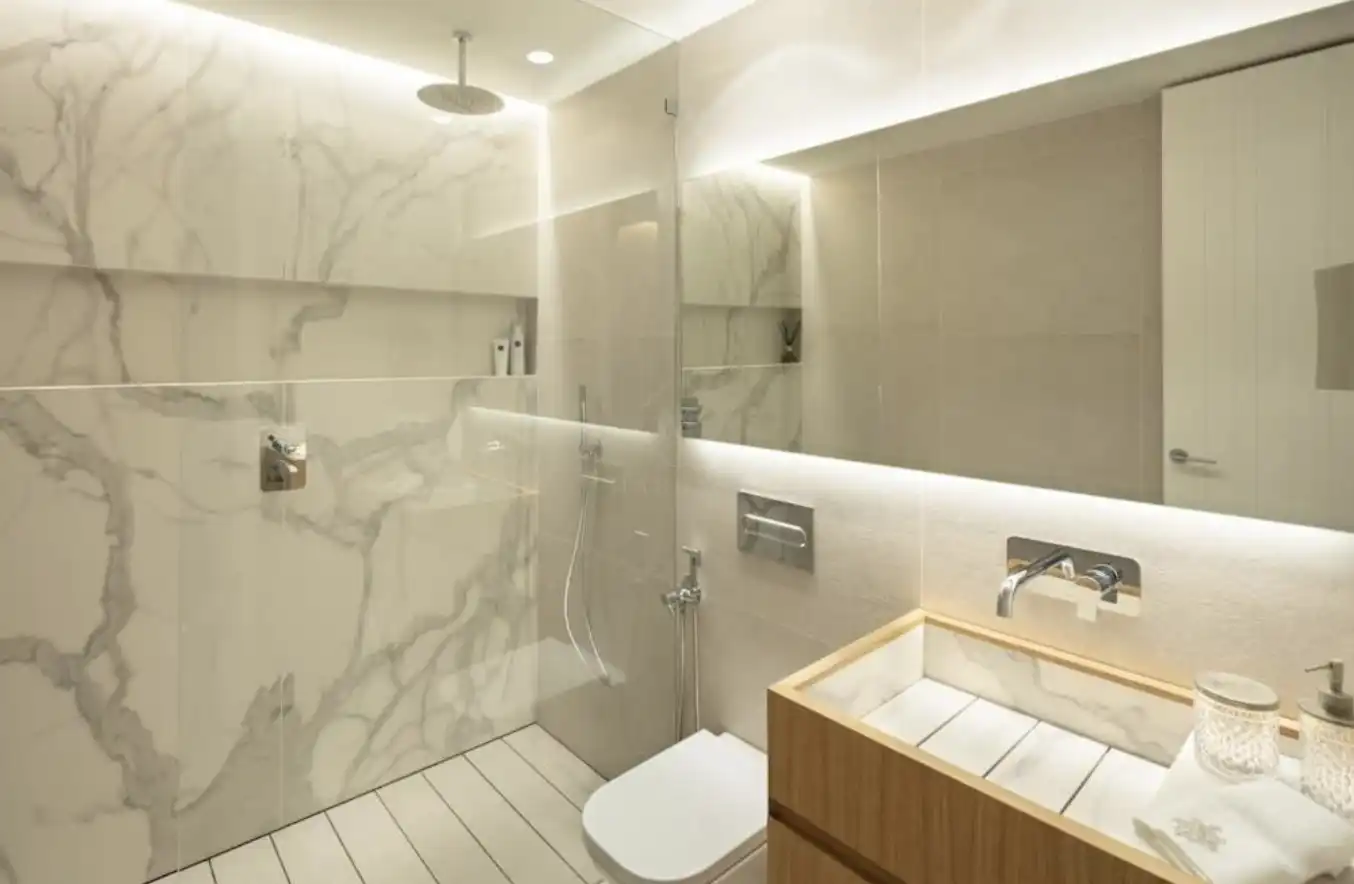 Bathroom of Houses for rent in Marbella  with Private garden, Terrace and Storage room