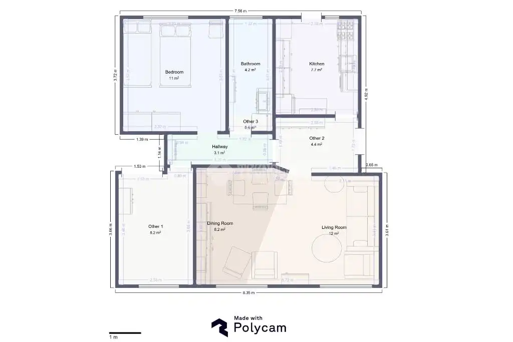Flat for sale in Carlos Ruiz