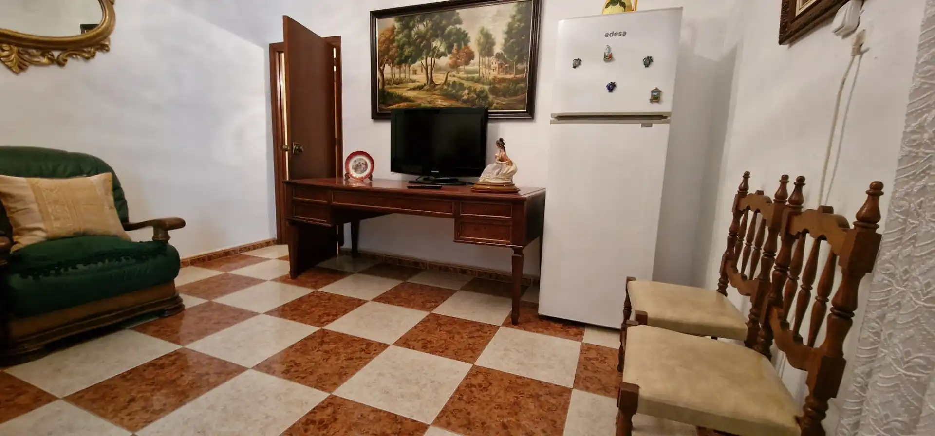 Sala d'estar de Casa adosada en venda en Cijuela amb Terrassa, Forn i Rentadora