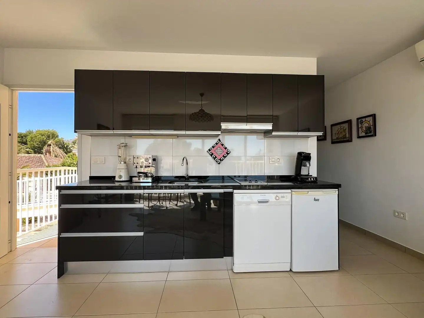 Cocina de Casa o chalet en venta en La Nucia con Aire acondicionado, Calefacción y Jardín privado