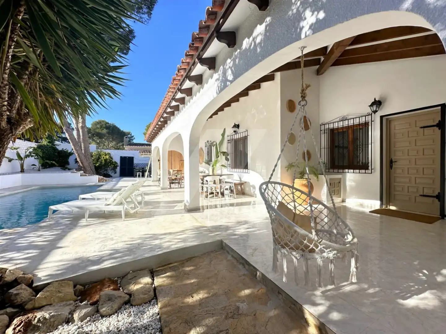 Terrace of Houses for sale in Moraira  with Air Conditioner, Heating and Private garden
