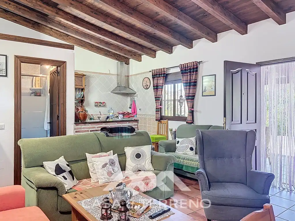 Living room of Country homes for sale in El Borge  with Air Conditioner and Swimming Pool