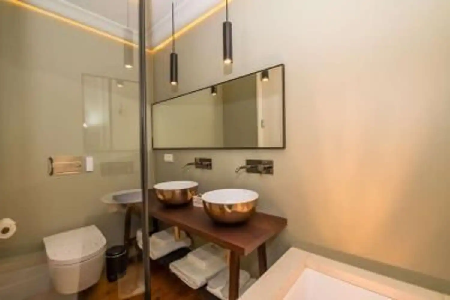 Baño de Casa o chalet en venta en Ribadeo con Aire acondicionado, Parquet y Terraza