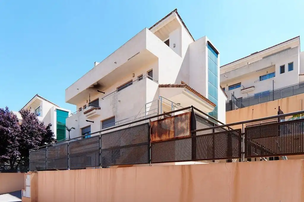 Exterior view of Houses for sale in Molina de Segura  with Community pool