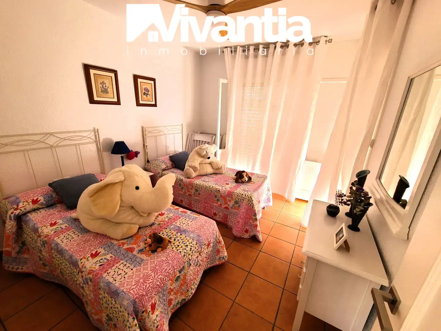 Schlafzimmer von Maisonette zum Verkauf in Pulpí mit Terrasse, Möbliert und Balkon
