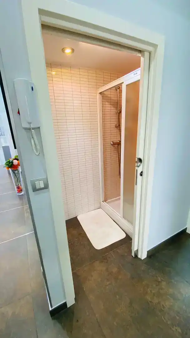 Badezimmer von Erdgeschoss zur Miete in Lekeitio mit Klimaanlage und Möbliert