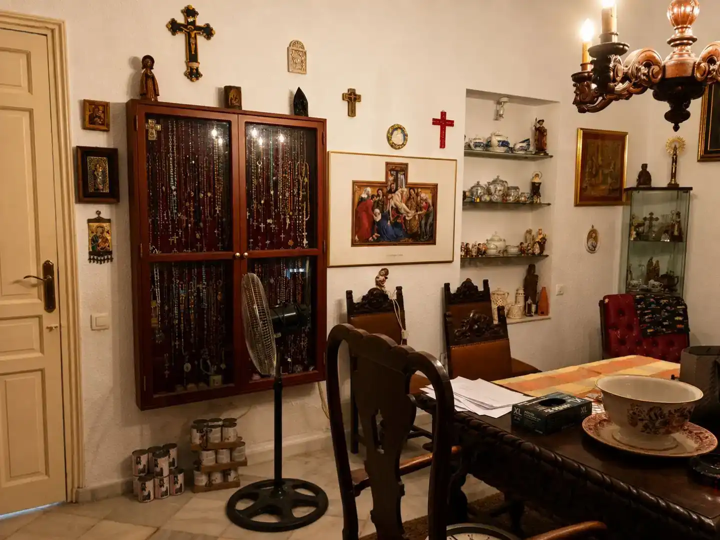 Dining room of Flat for sale in Sevilla  with Private garden