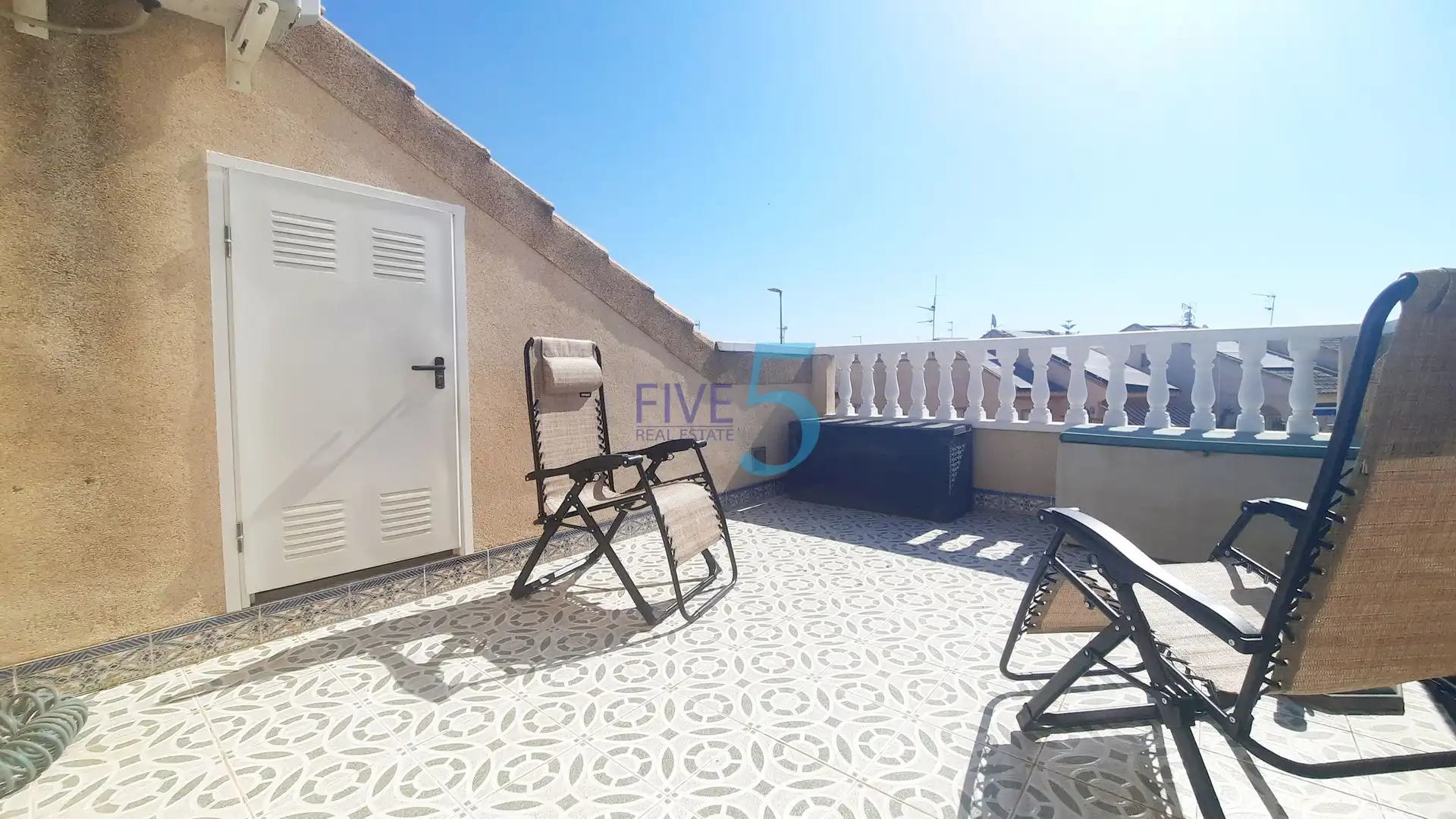 Terrassa de Casa adosada en venda en Los Alcázares amb Aire condicionat, Calefacció i Terrassa
