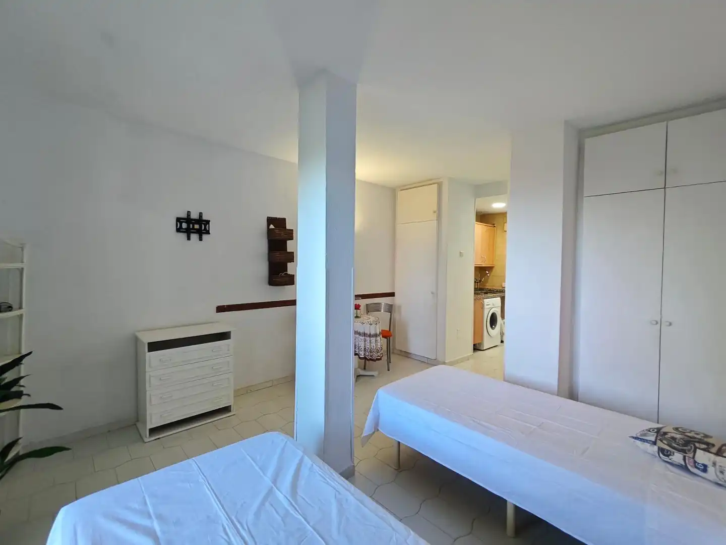 Dormitori de Estudi de lloguer en Benalmádena amb Jardí privat, Terrassa i Moblat