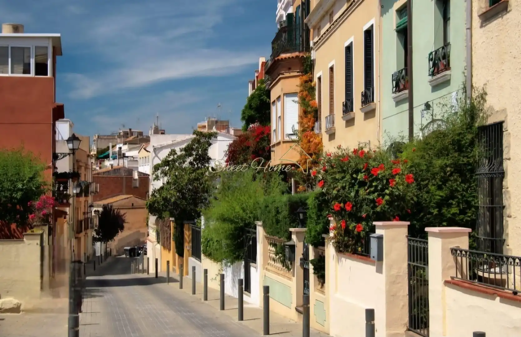 Exterior view of Houses for sale in El Masnou  with Air Conditioner, Private garden and Terrace