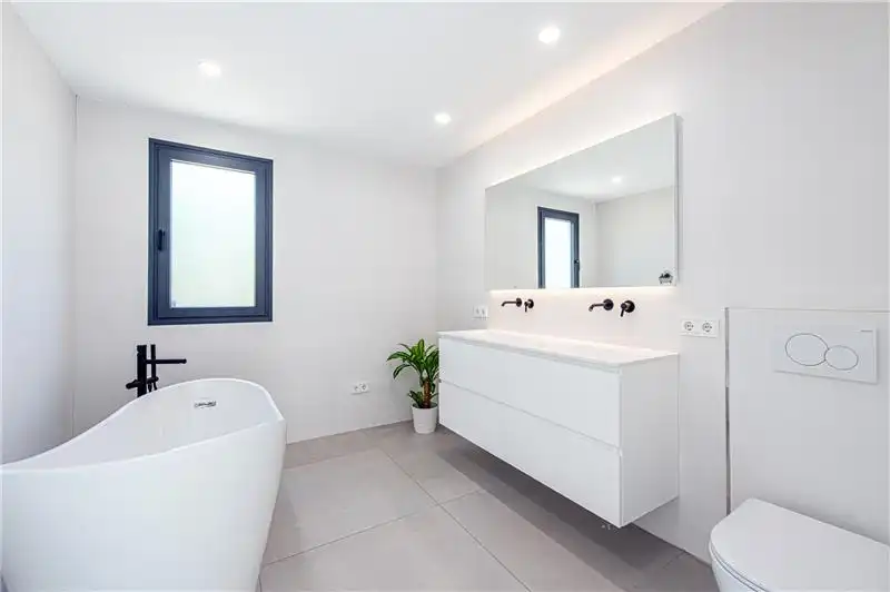 Bany de Casa o xalet en venda en Marratxí amb Aire condicionat, Jardí privat i Parquet