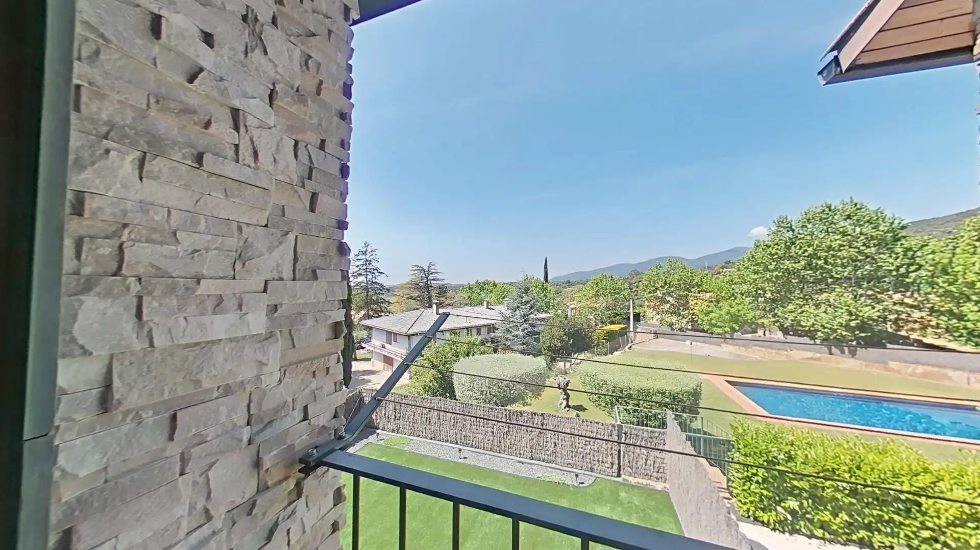 Terrassa de Casa o xalet en venda en Campins amb Calefacció, Jardí privat i Terrassa