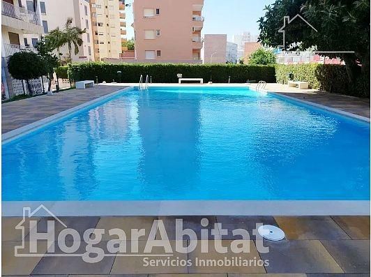 Swimming pool of Flat for sale in Gandia  with Private garden, Terrace and Community pool