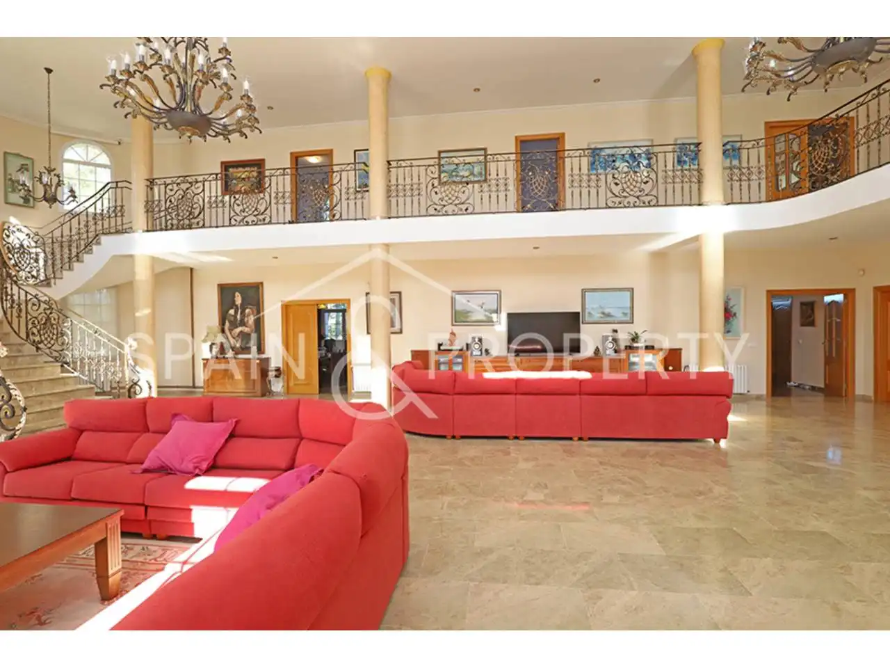 Sala de estar de Casa o chalet en venta en Turís con Aire acondicionado, Calefacción y Jardín privado