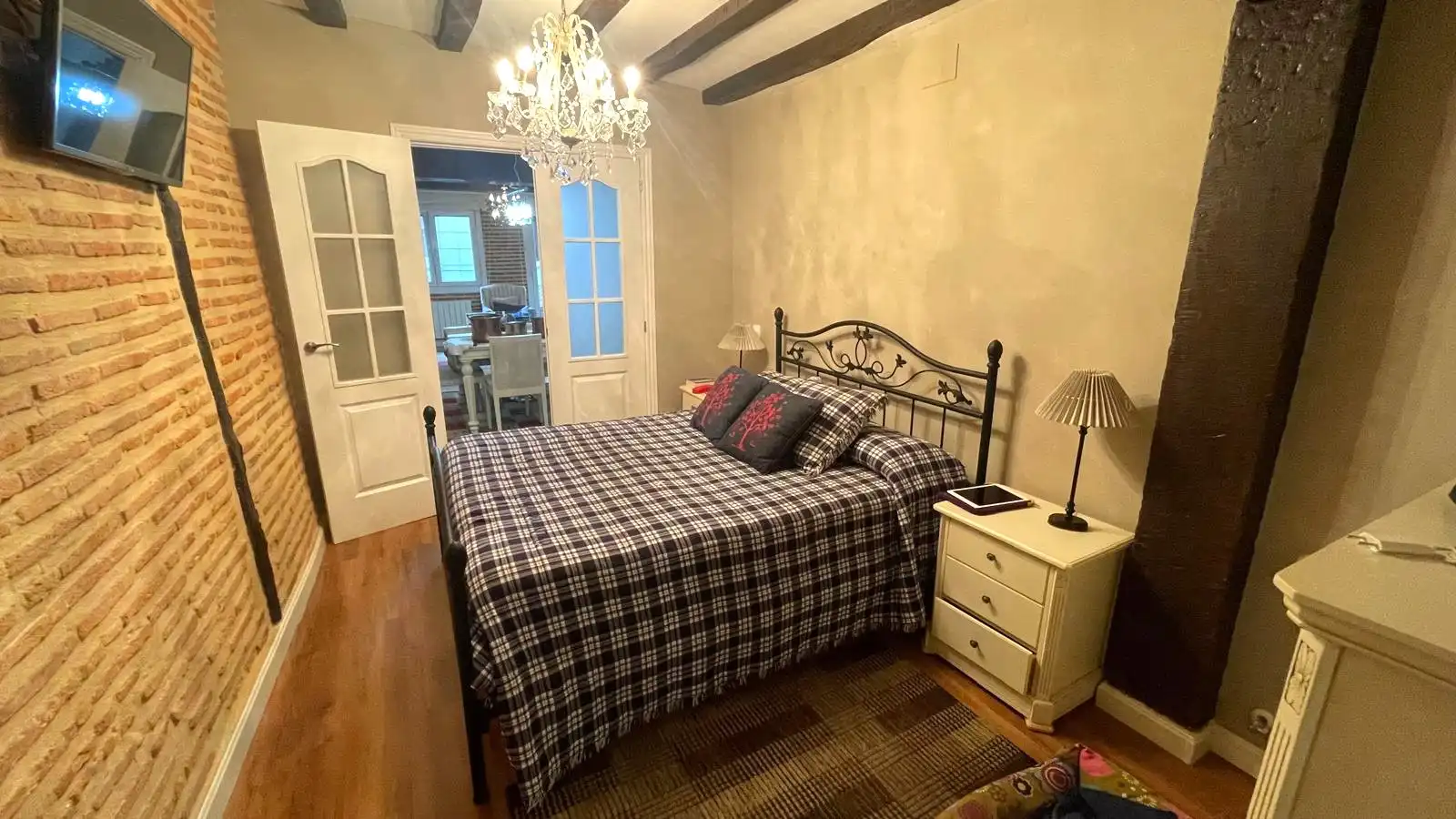 Bedroom of Flat for sale in Castro-Urdiales  with Heating, Furnished and Balcony