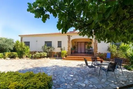 Exterior view of Country homes for sale in Almendral  with Private garden, Terrace and Storage room