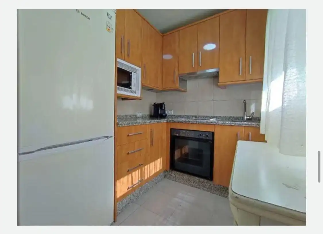 Kitchen of Flat for rent in Salamanca  with Air Conditioner, Heating and Furnished