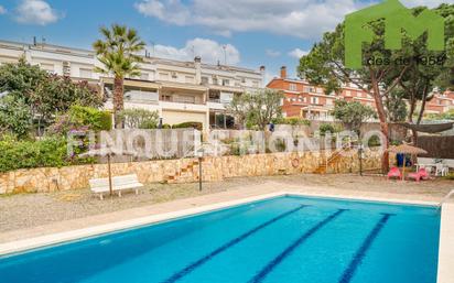 Swimming pool of House or chalet for sale in Teià  with Air Conditioner, Heating and Private garden