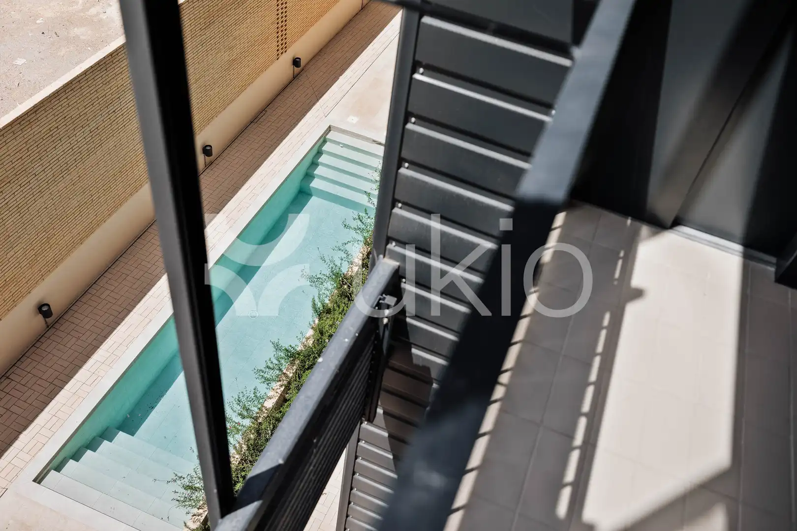 Piscina de Apartamento de alquiler en Barcelona con Aire acondicionado, Calefacción y Amueblado