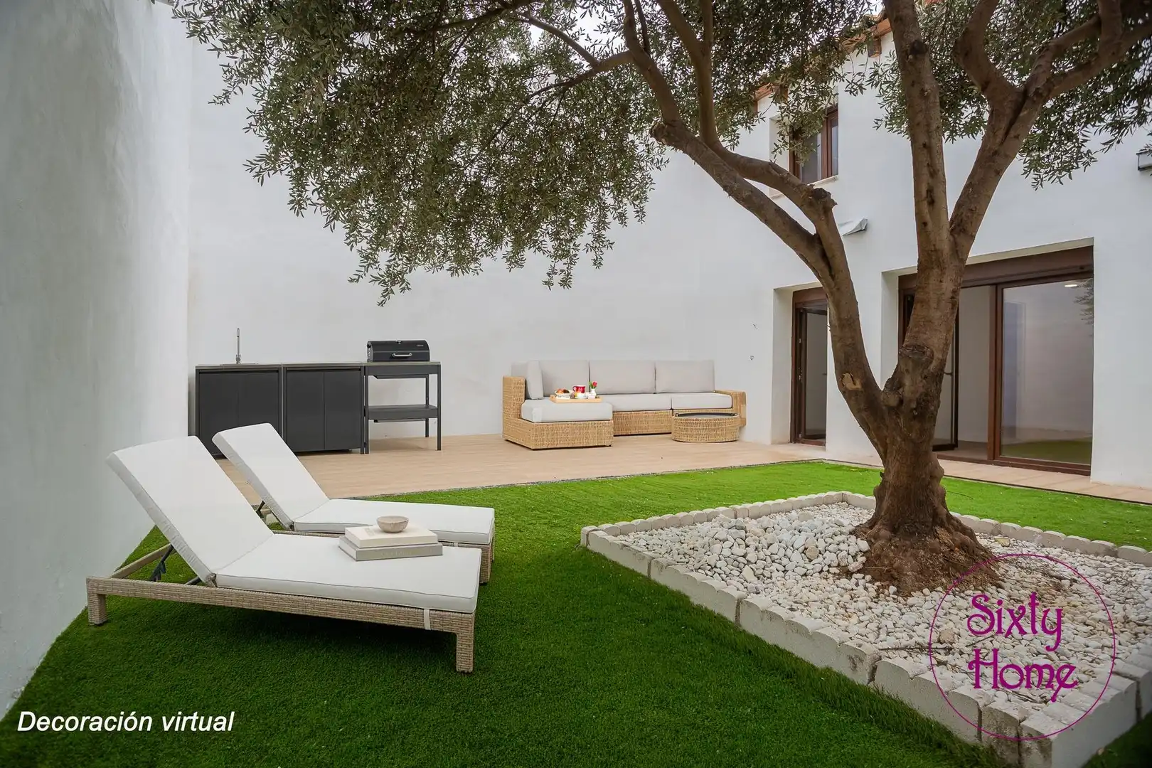 Terraza de Casa o chalet en venta en Figueruelas, Zaragoza