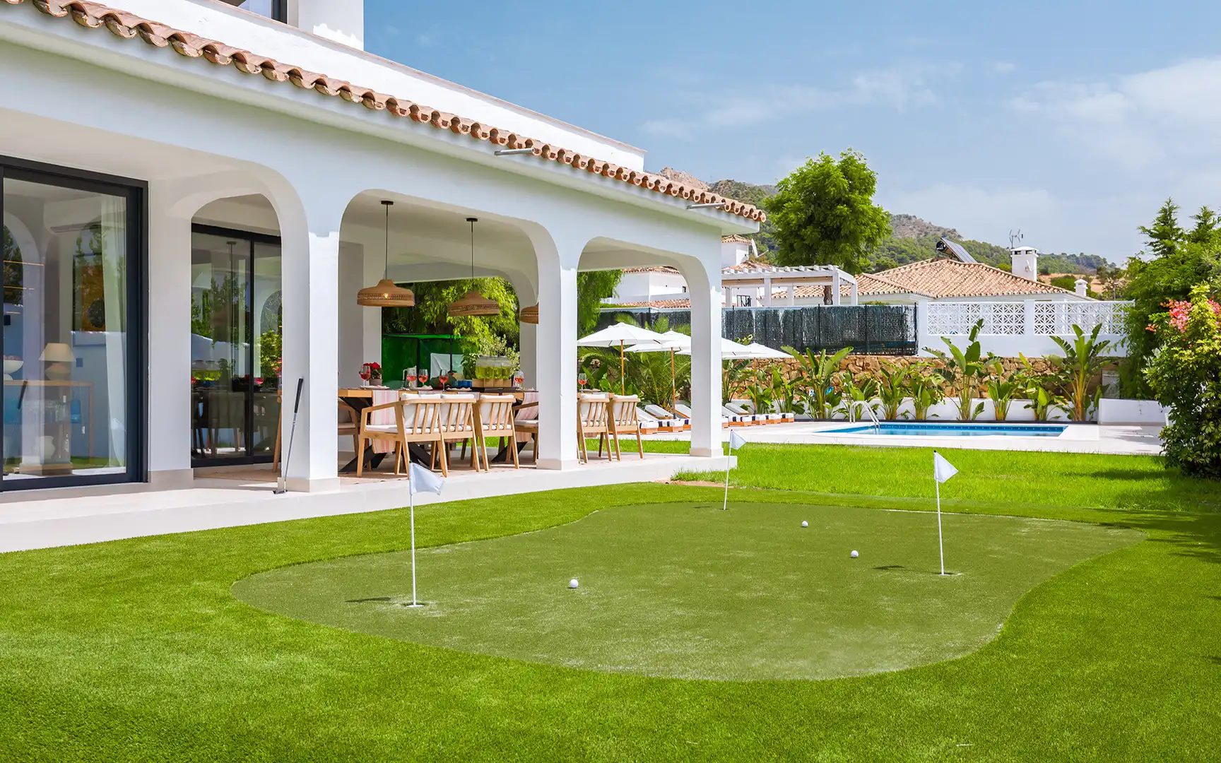 Jardín de Casa o chalet en venta en Marbella con Aire acondicionado, Jardín privado y Terraza