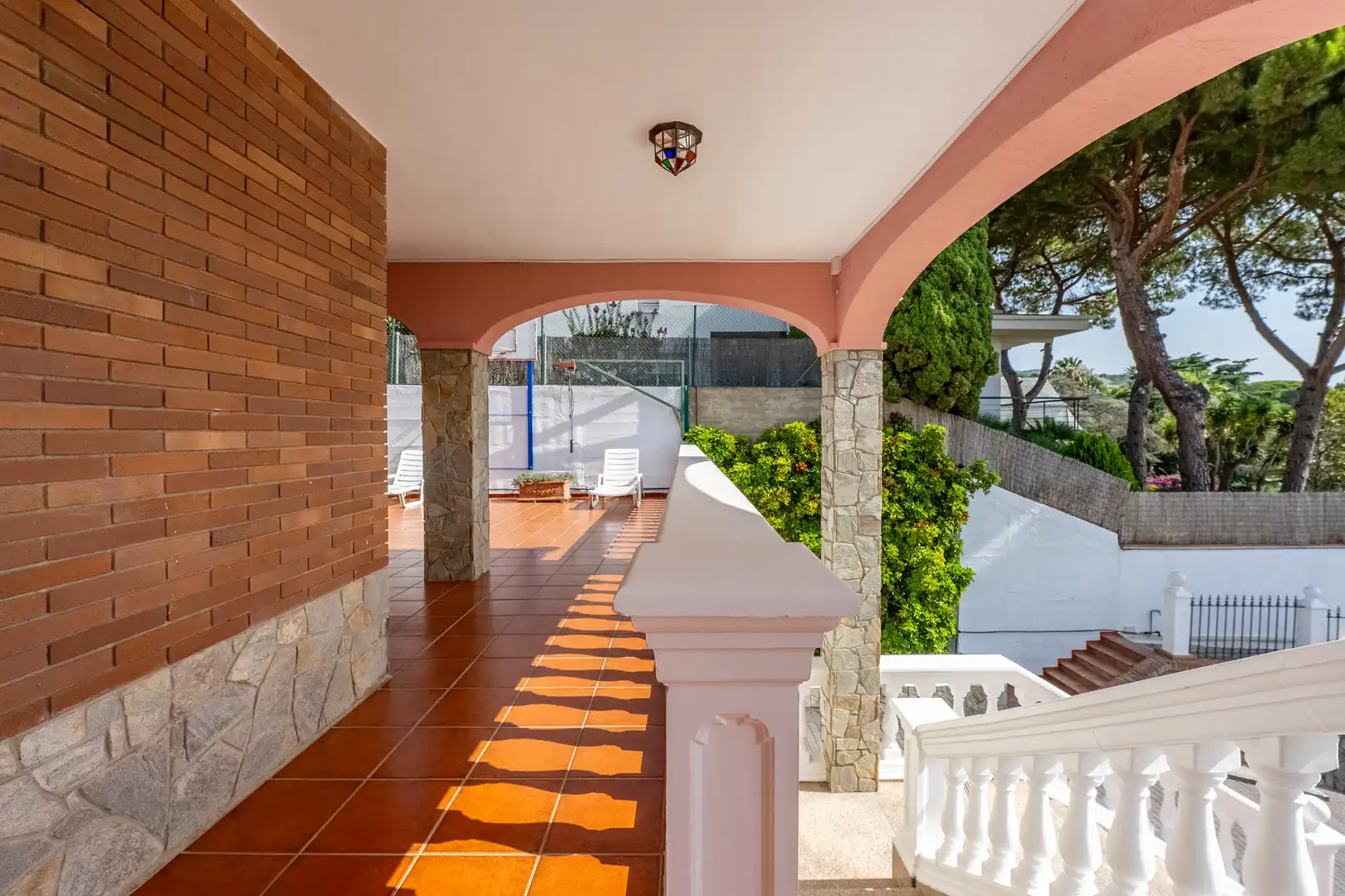Terraza de Casa o chalet en venta en Badalona con Aire acondicionado, Calefacción y Jardín privado