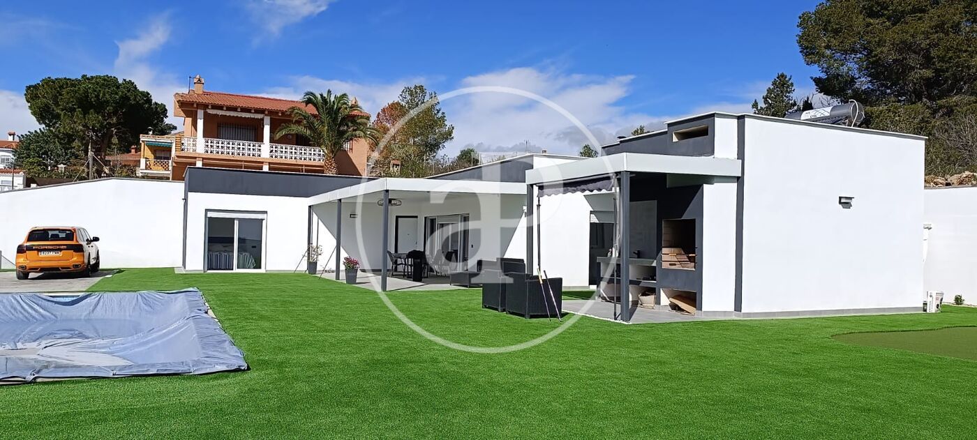 Terrassa de Casa o xalet en venda en Catadau amb Calefacció, Jardí privat i Terrassa