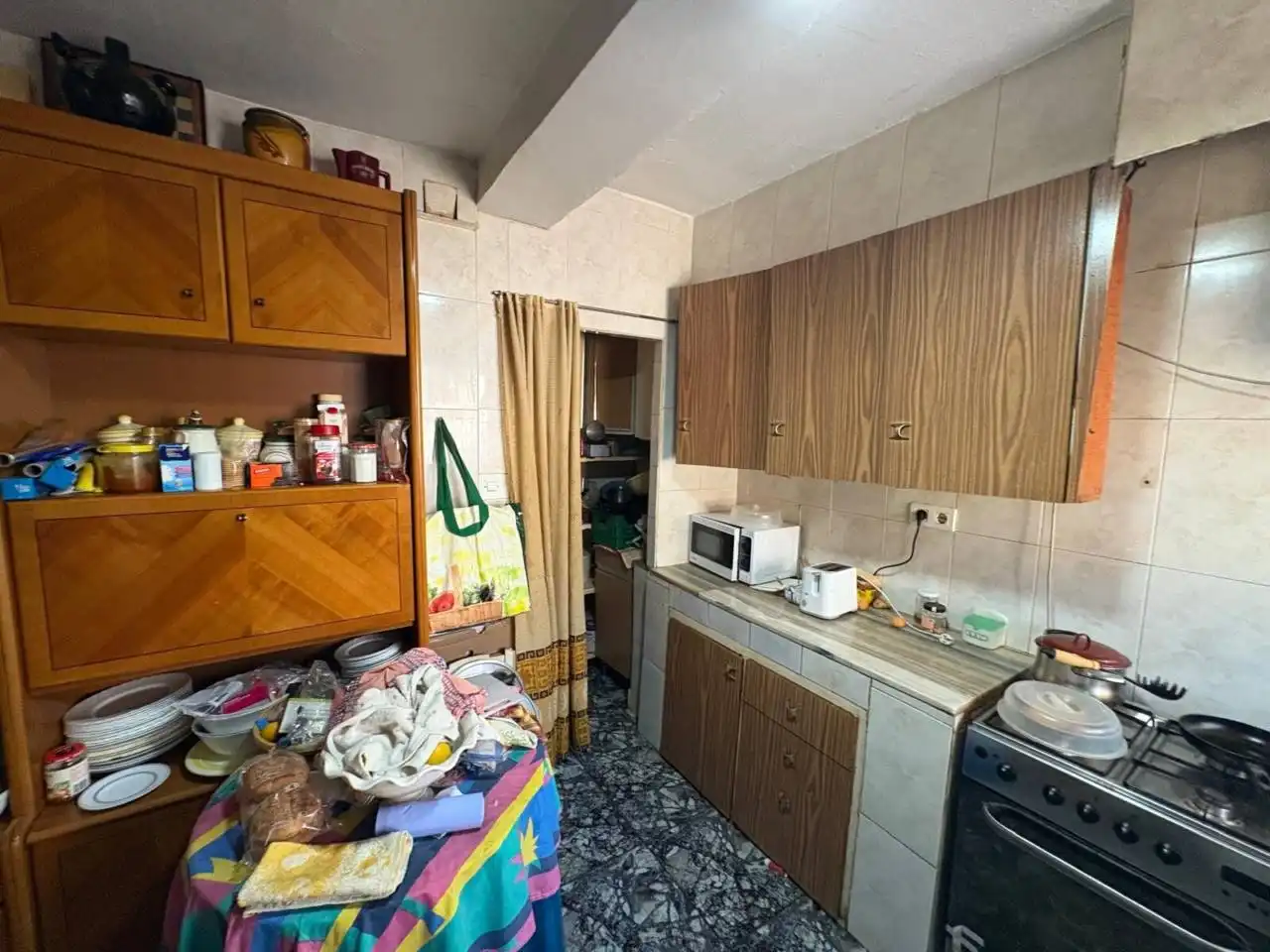 Cuina de Casa o xalet en venda en Alicante / Alacant amb Aire condicionat, Jardí privat i Terrassa