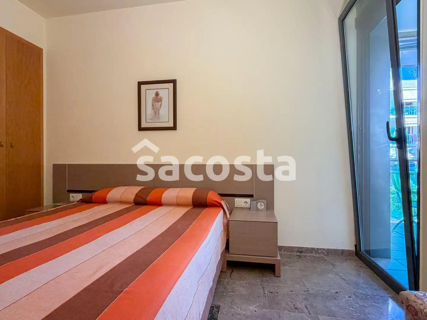 Bedroom of Flat for sale in Lloret de Mar  with Air Conditioner, Heating and Private garden