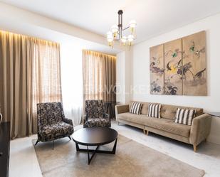 Sala d'estar de Apartament de lloguer en  Valencia Capital amb Aire condicionat