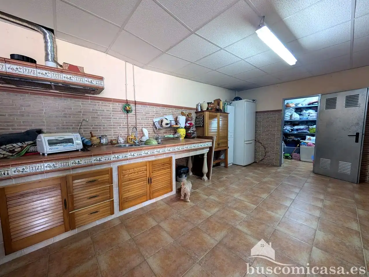 Cuina de Casa o xalet en venda en Linares amb Aire condicionat, Calefacció i Jardí privat