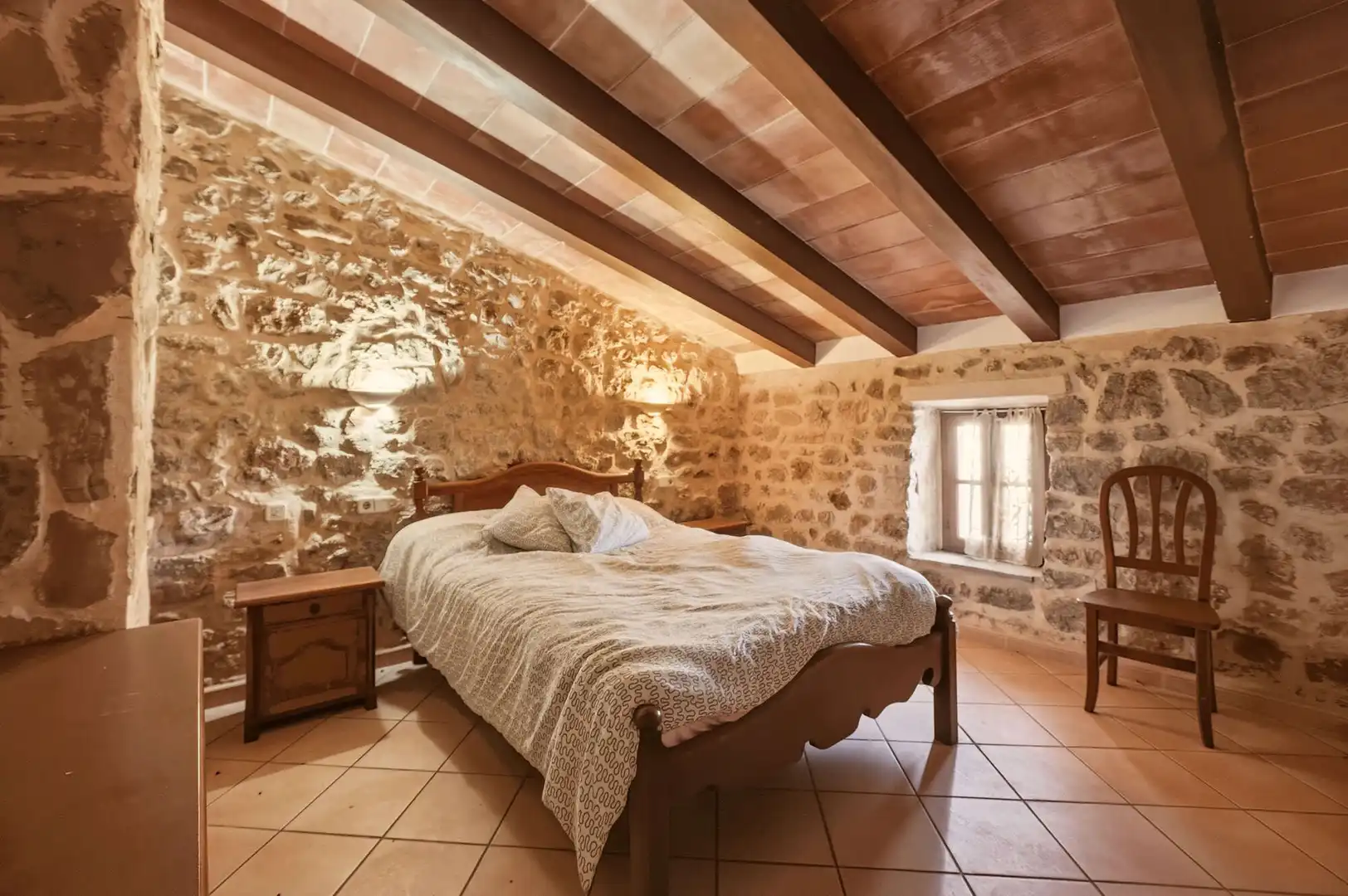 Schlafzimmer von Country house zum Verkauf in Sant Llorenç des Cardassar mit Terrasse und Möbliert