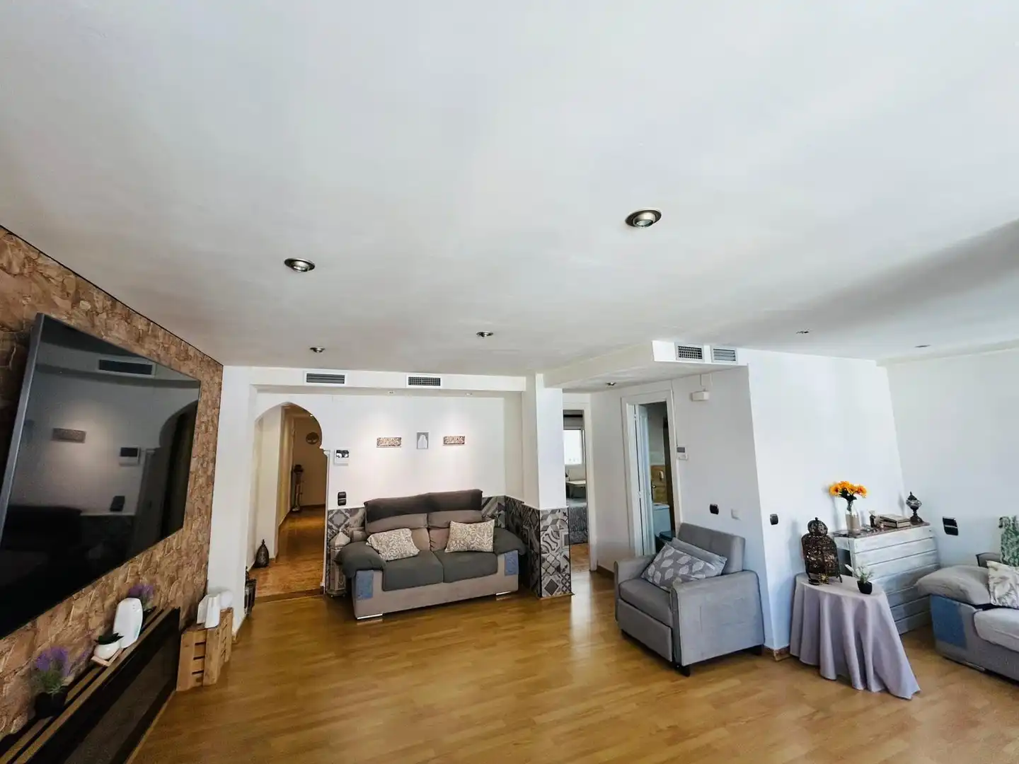 Living room of Flat for sale in Benidorm  with Air Conditioner