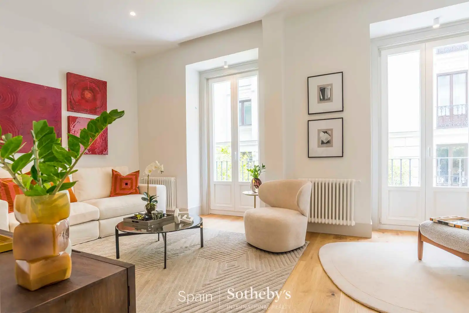 Living room of Apartments for sale in Madrid  with Air Conditioner and Heating