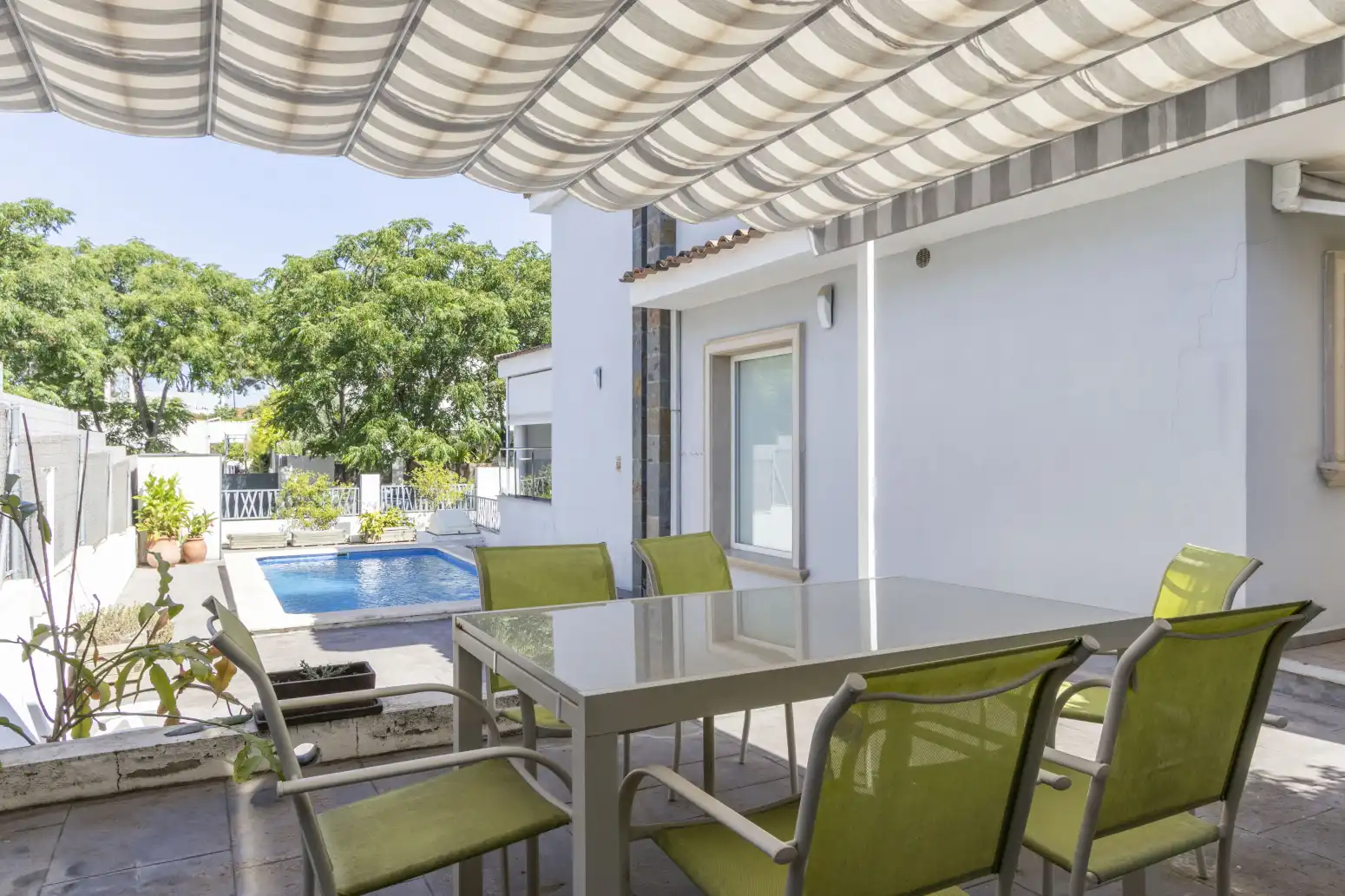 Terraza de Casa o chalet en venta en Paterna con Aire acondicionado, Calefacción y Jardín privado