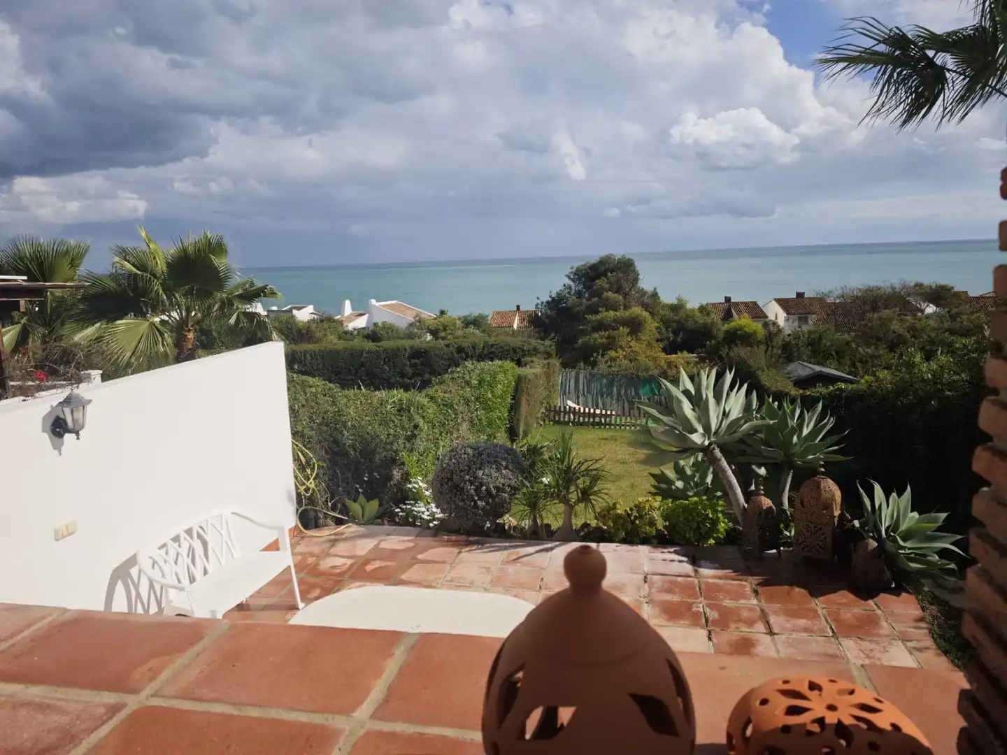 Jardí de Casa adosada en venda en Estepona Pueblo