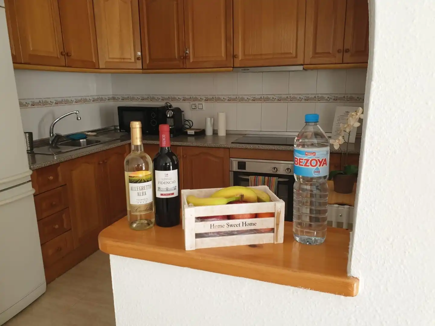 Cocina de Casa o chalet en venta en Mazarrón con Aire acondicionado, Jardín privado y Piscina