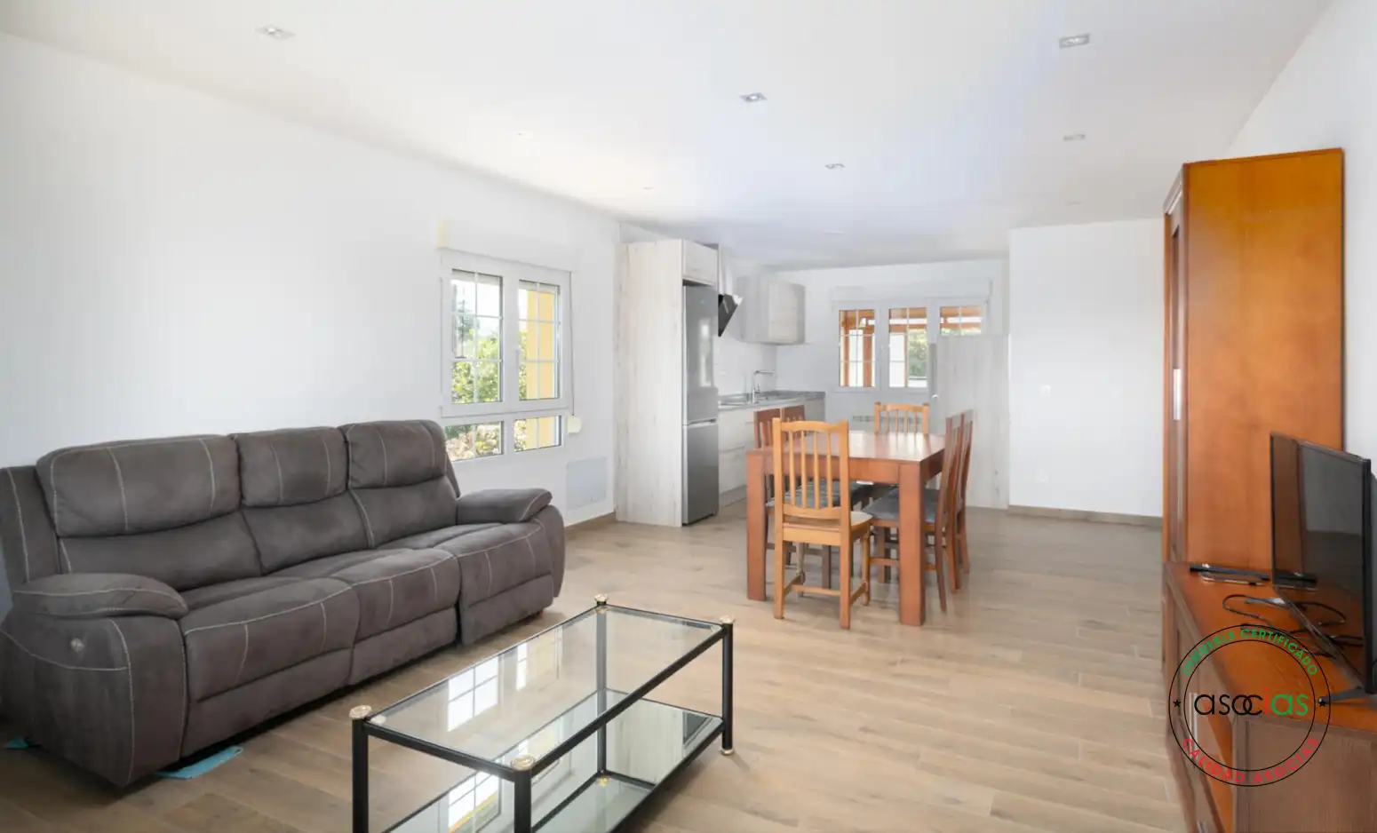 Living room of Houses for sale in Gijón   with Heating, Private garden and Terrace