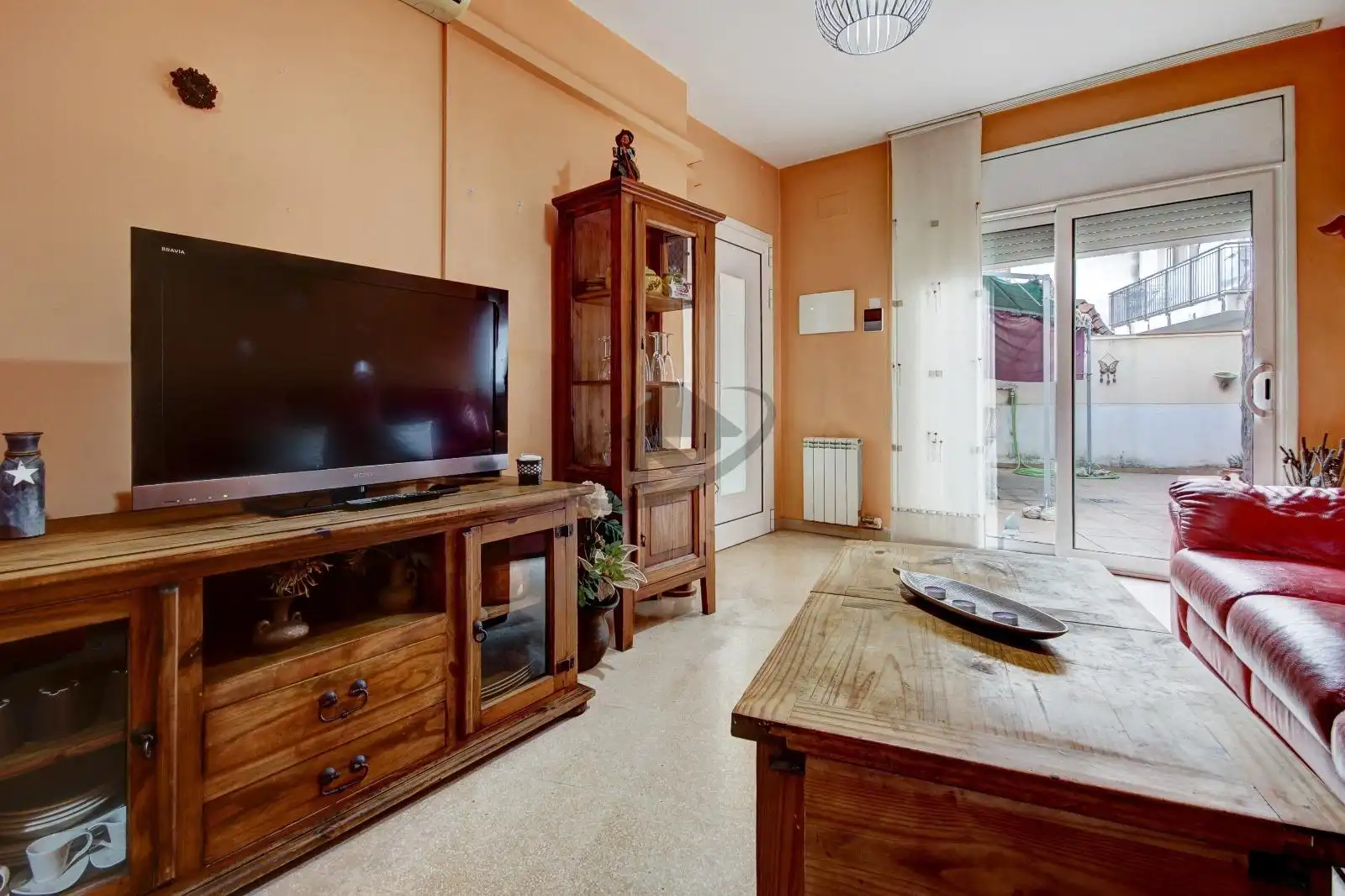 Living room of Flat for sale in Sabadell  with Air Conditioner, Heating and Private garden