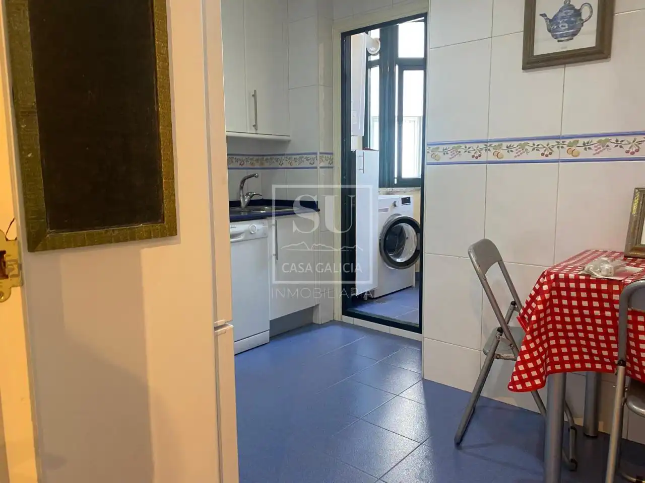 Kitchen of Flat for sale in Vigo   with Heating and Storage room