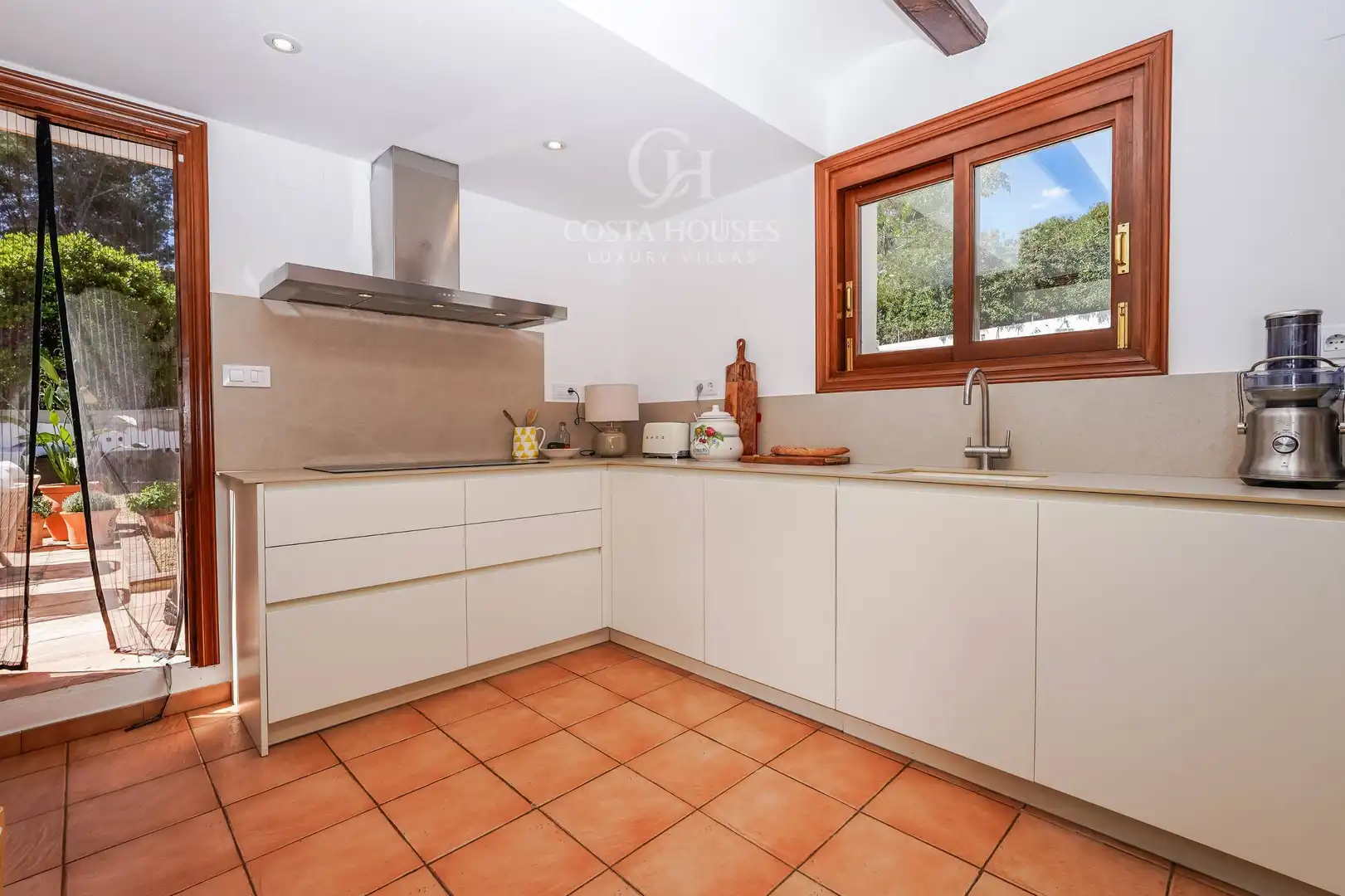 Kitchen of Houses for sale in Jávea / Xàbia  with Air Conditioner, Heating and Private garden