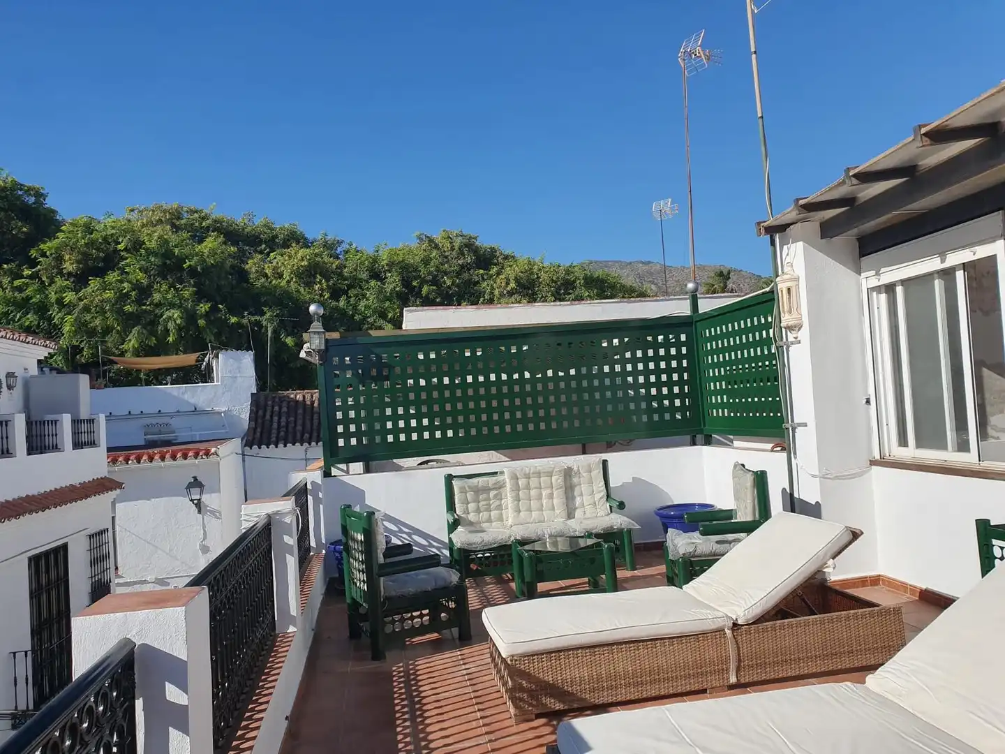Terraza de Casa adosada en venta en Marbella con Aire acondicionado, Jardín privado y Terraza