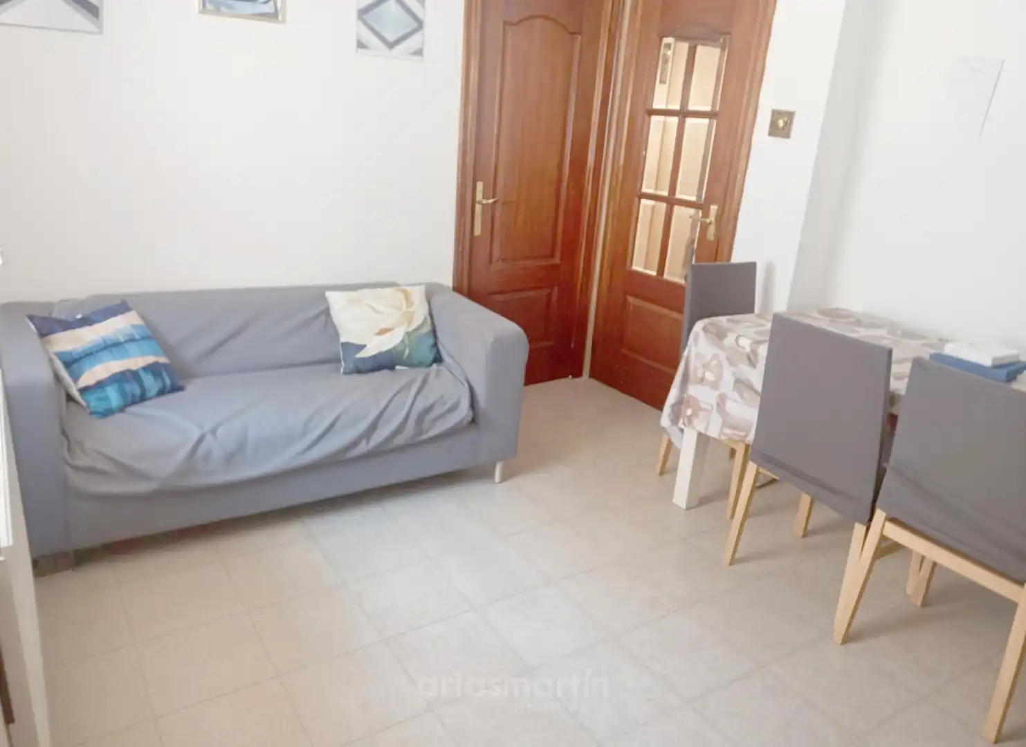 Living room of Flat for rent in Salamanca  with Heating, Furnished and Oven