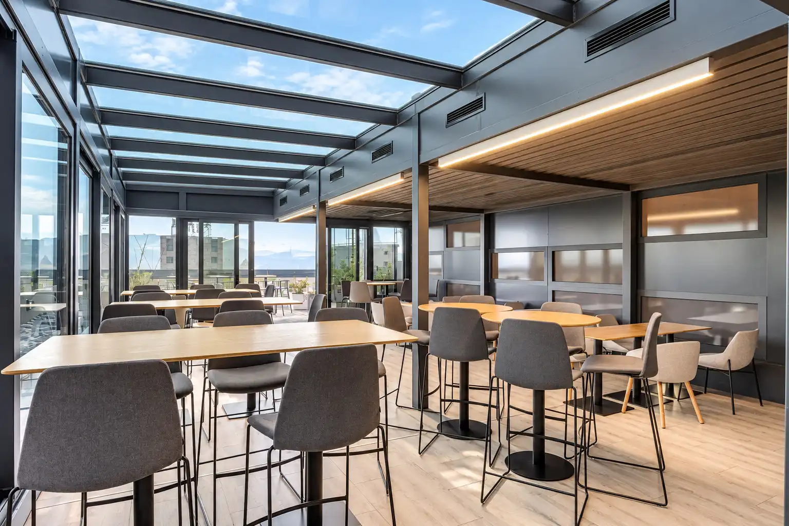 Terrasse von Büro zur Miete in Sants - Montjuïc
