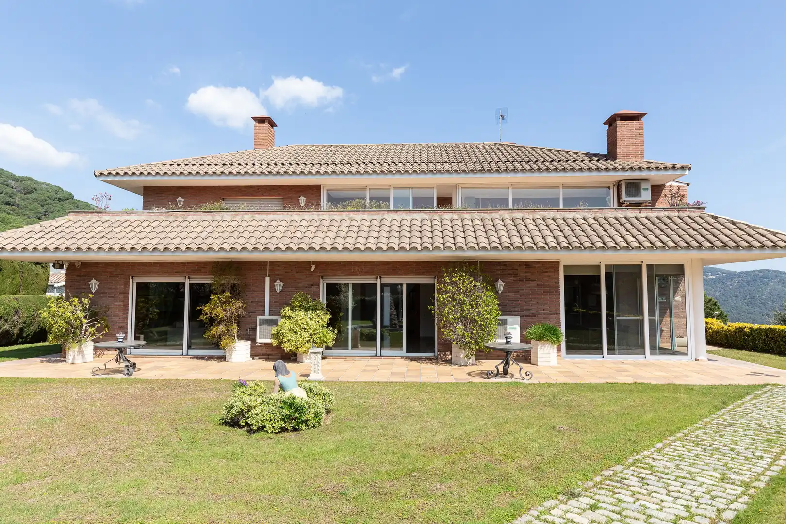 Außenansicht von Haus oder Chalet zur Miete in Argentona mit Klimaanlage, Heizung und Terrasse