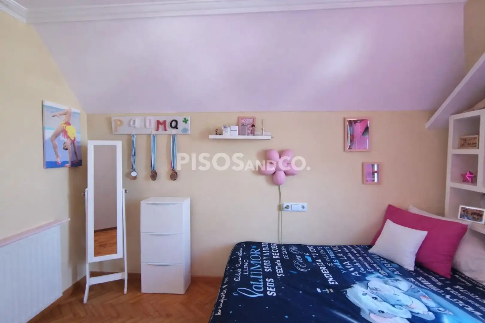 Bedroom of Flat for sale in A Coruña Capital   with Heating, Terrace and Storage room