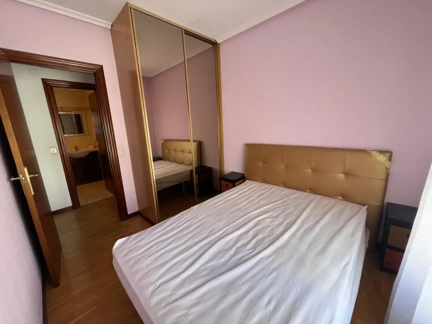 Schlafzimmer von Wohnung zum Verkauf in  Logroño mit Heizung, Parkett und Terrasse