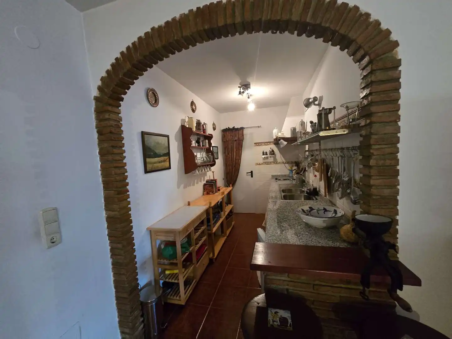Cocina de Finca rústica en venta en Torrox con Aire acondicionado, Calefacción y Trastero
