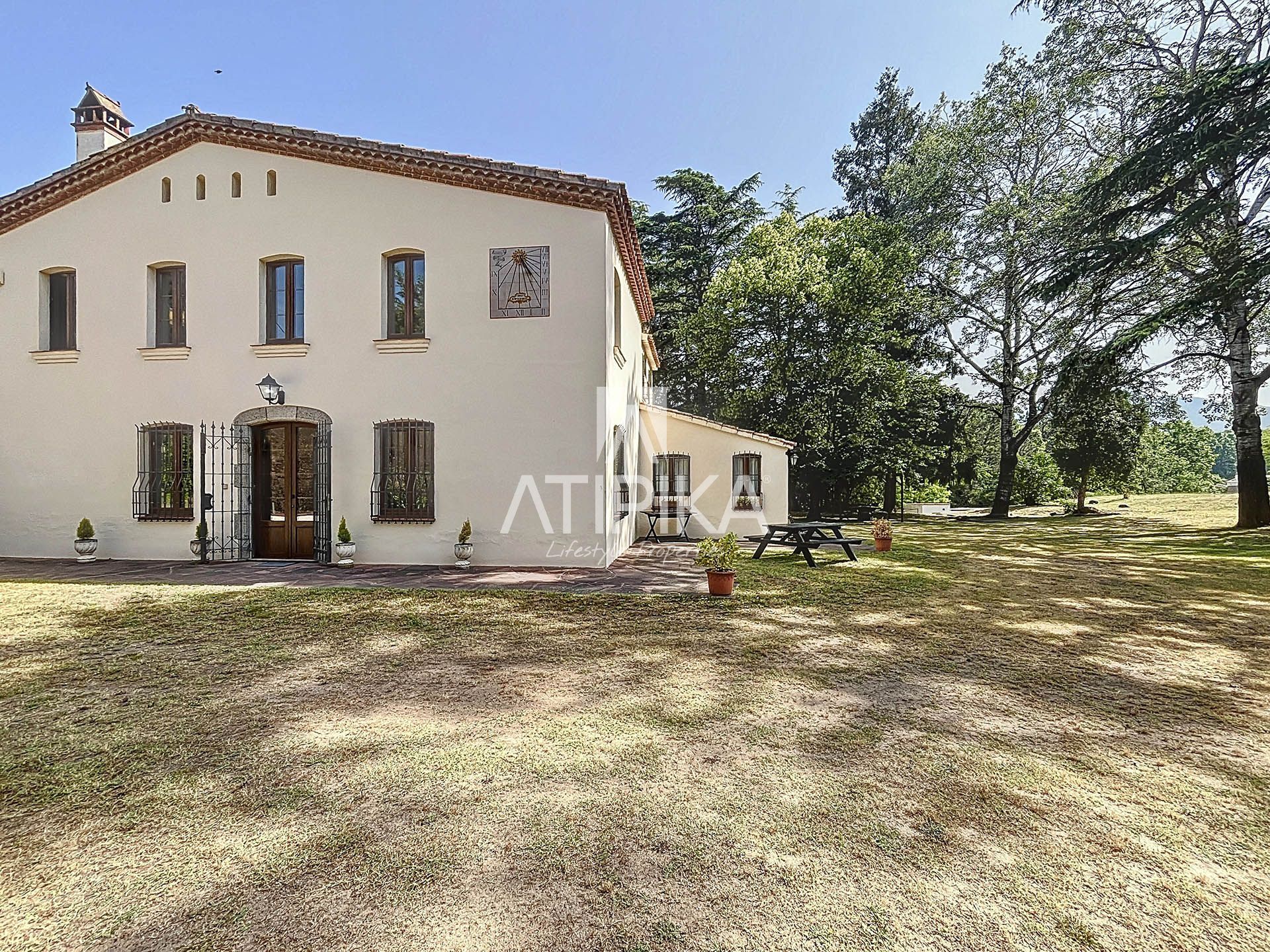 Jardí de Finca rústica en venda en Vallgorguina amb Calefacció, Parquet i Traster