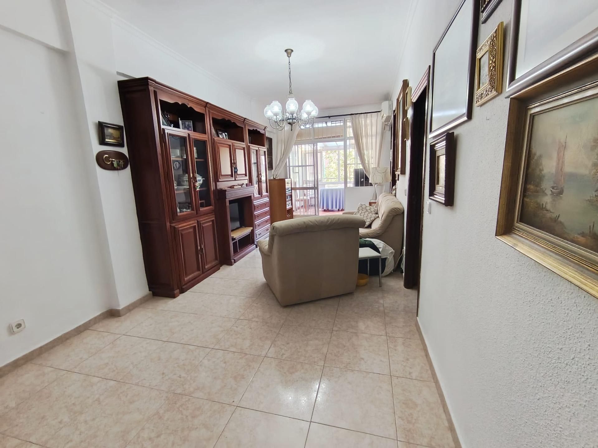 Living room of Flat for sale in Málaga Capital  with Terrace